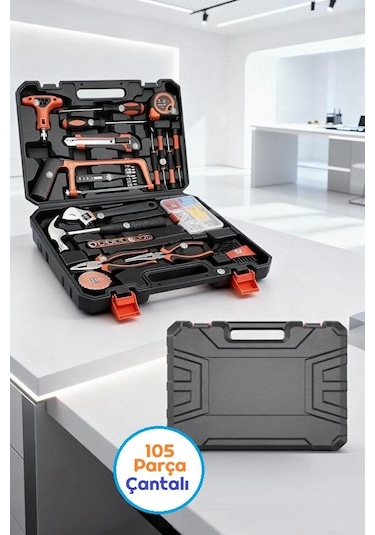 Zhltools 105 Parça Profesyonel Çantalı El Aletleri Seti