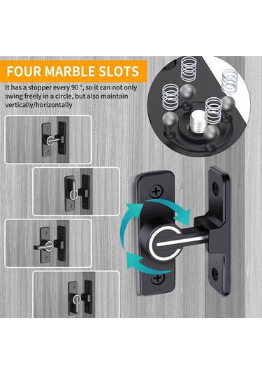 Ahır Kapısı Kilidi, Sürgülü Ahır Kapısı Mandalı