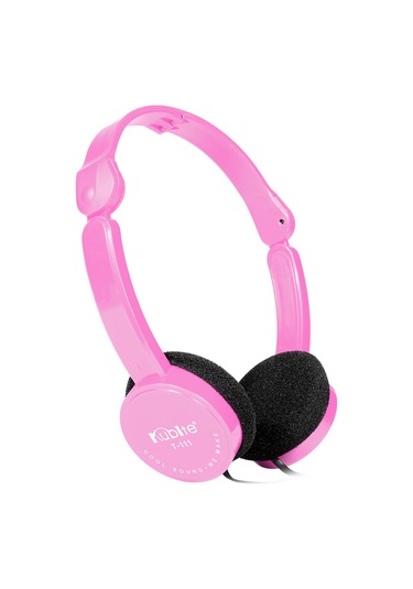 Reedark Kubıte T-111 Katlanabilir 3.5mm Kulaklık - Pembe Renk, Hafif Ve Konforlu, Müzik & Oyun Keyfi