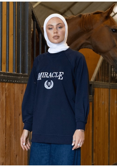 Mayovera Sweatshirt Miracle 19 Lacivert
