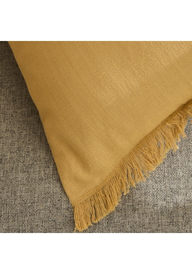 Karaca Home Dipsy Dolgulu Kırlent 35x50 Cm Hardal Hardal