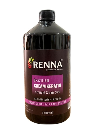 Renna Krem Keratin Saç Düzleştirici Şampuan 1000 Ml