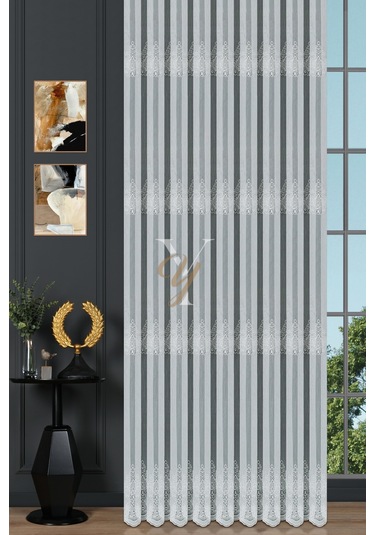 24p7482n Tül Perde V-fikse Ekru