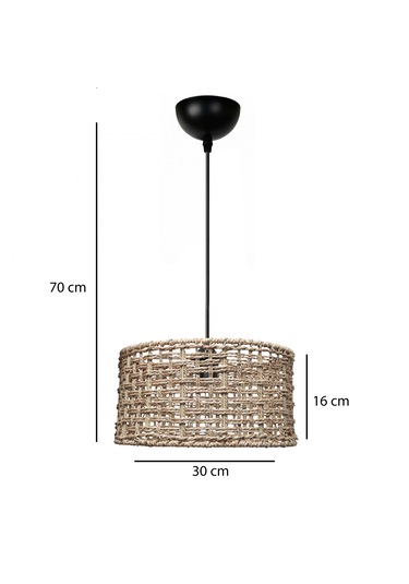 Homing Montela Natural El Yapımı Sarkıt Sl008 Bej