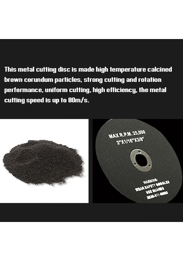 Ximistore9 75mm Metal Kesme Diski - Yüksek Hız, Güvenli Ve Dayanıklı Kesim Performansı