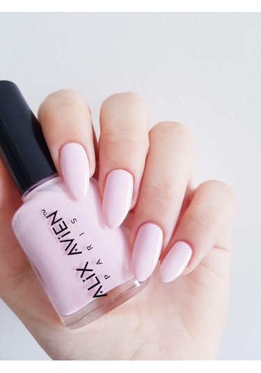 Alix Avien Toz Pembe Oje 59 Yüksek Pigmentli Uzun Süreli Kalıcılık Hızlı Kuruma Nail Lacquer 59