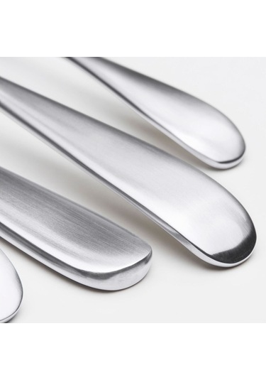 6 Kişilik Çatal Bıçak Takımı Açık Gri