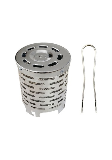 Mufunye Outdoor Kamp Isıtıcı Kapağı Çelik Materyalli Çok Amaçlı Pişirme Izgaralı Isıtıcı Kapağı Çok Renkli