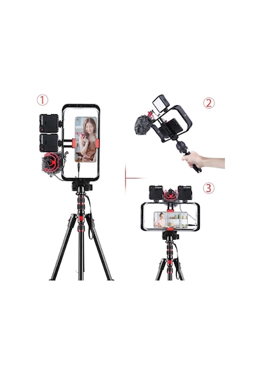 Andoer D9150 Akıllı Telefon Video Teçhizatı Kiti