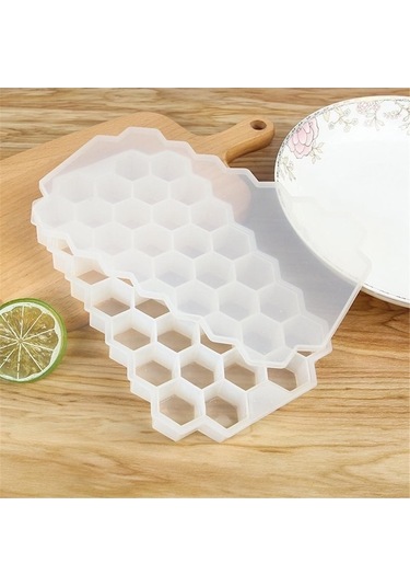 Novahub Beyaz Kapaklı Silikon Buzluk Beyaz Beyaz