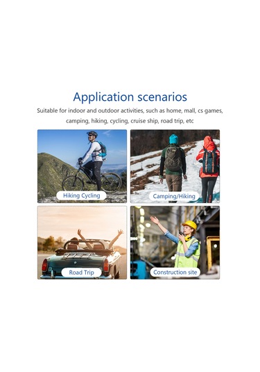 Tenfowee Erkek-çocuk İçin Kablosuz Konuşur, 8 Kanal, 0.5w, Otomatik Gürültü Azaltma, Outdoor Aktivitelere Uygun, Kırmızı, Avrupa Versiyonu