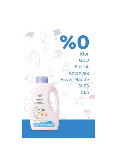 Baby Icon Sıvı Çamaşır Deterjanı 1500 ML