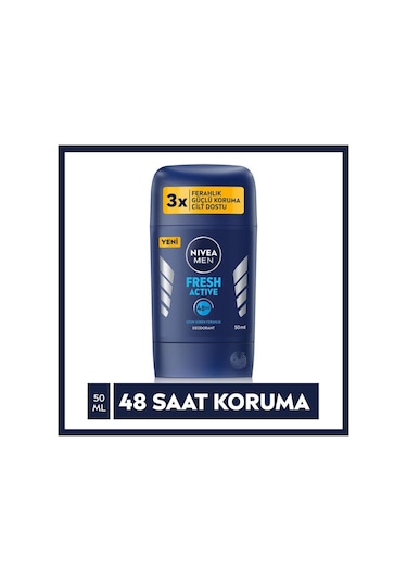 Nivea Men Fresh Active Erkek Stick Deodorant 50 ML