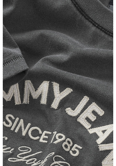 Tommy Jeans Erkek Tişört-dm0dm22328 Siyah