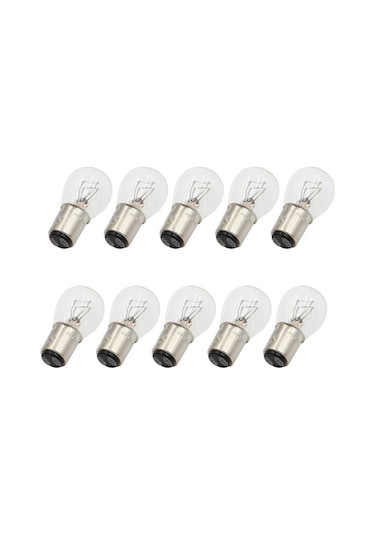 1016 Model 12V 5W Çift Duy Fren Ampulü 10 Adet