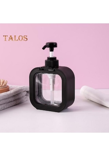 Pembe 300ml/500ml Sabunluk Sızdırmaz Şeffaf Büyük Kapasiteli Seyahat Dağıtıcı Şişe 300 Ml