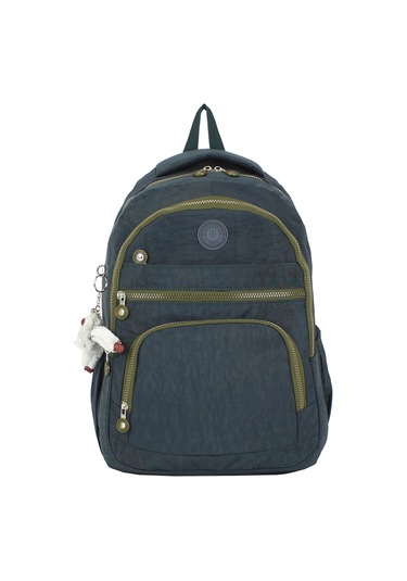 Dada Okul Sırt Çantası Yeşil Ortaokul Lise Geniş İç Hacim Ortopedik Su Geçirmez Kumaş Yeşil