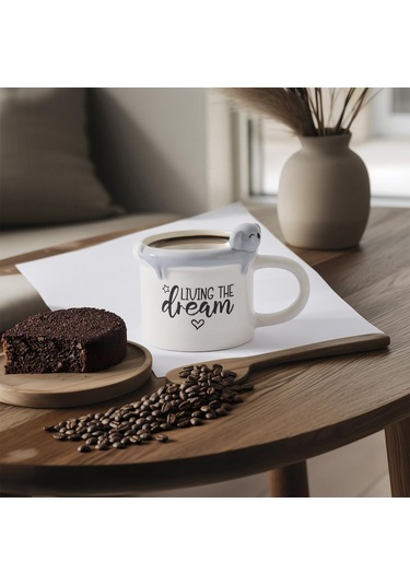 Aryıldız Aryıldz Mood Koala Figürlü Kupa 315ml 278369 Beyaz