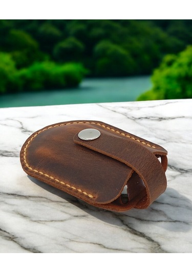 Cronder Mekanizmalı Çakmak Kılıfı Kat Kahverengi