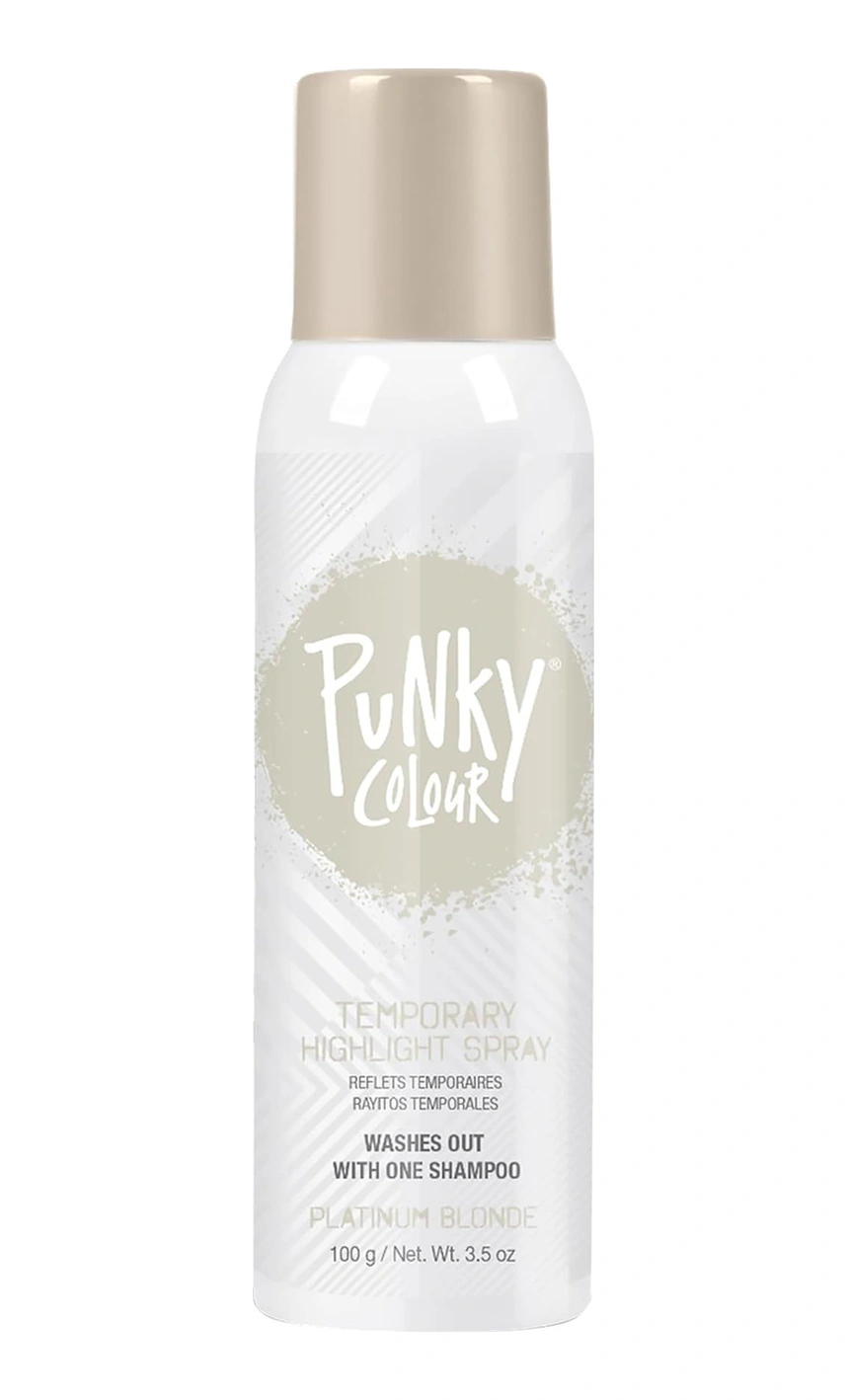 Punky Colour Işıltılı Ve Renkli Saç Spreyi Platinum Blonde 100gr