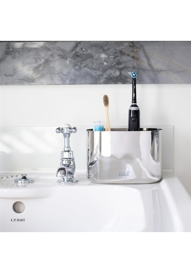 Joseph Joseph Easystore Luxe Büyük Diş Fırçalık Caddy Çelik