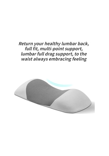 1pcs Uyku İçin Bel Desteği Yastık Bellek Köpük Geri Bel Desteği