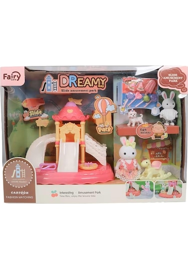 Mega Oyuncak Bay Dreamy Mini Tavşan Kaydır.eğlen.parkı-mga