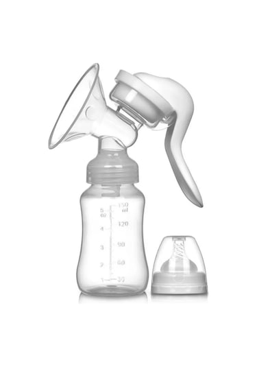 Geeroyoo Güvenli Malzemelerle Yapılmış Manuel Göğüs Pompası, Geri Akış Önleyici, Rahat Tutma Kolu, Yeniden Kullanılabilir