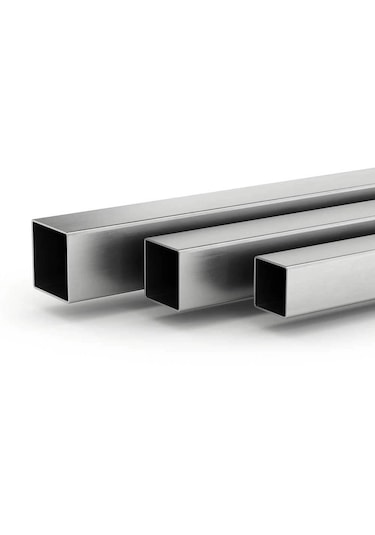 Paslanmaz Çelik Profil 304 Kalite 40x20x2mm Satine Yüzeyli