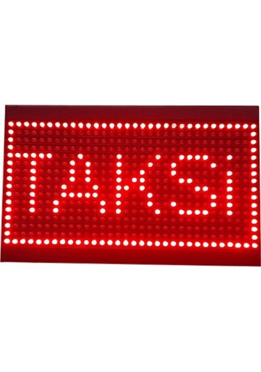 Taksi Led Tabela Dolu/boş Kasa Ölçüsü 16x32 Cm