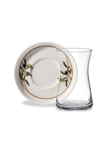 Korkmaz Luna Collection 25 Parça Kahvaltı Takımı A8700-2 Beyaz