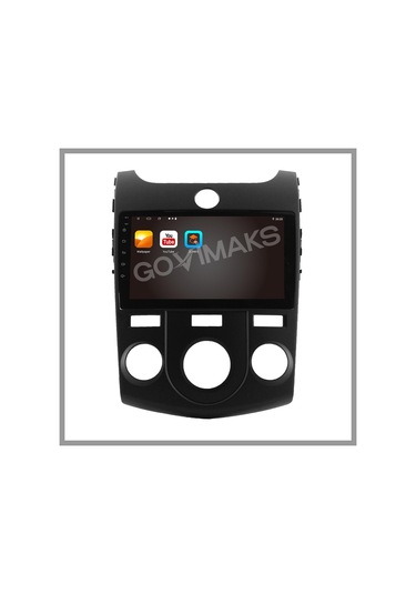 Kıa Cerato Forte Siyah 2010-2012 6 Gb Ram 128 Gb Hafıza Androıd Multımedıa Teyp