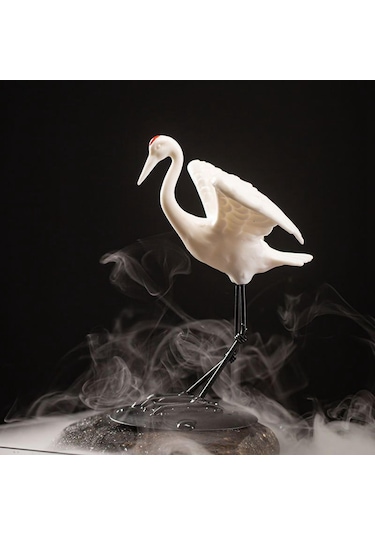 Homyl Vinç Heykeli Heykelcik Modern Minimalist Kuş Süsü Stila