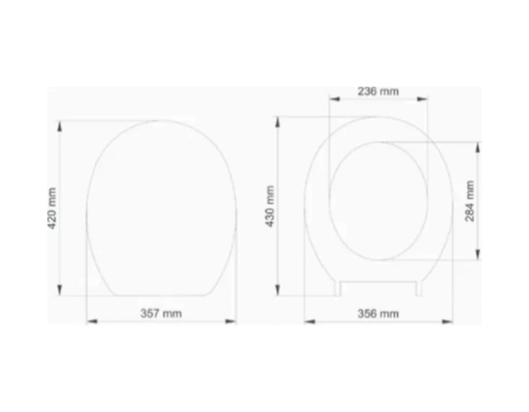 Klozet Kapağı Elitra Beyaz