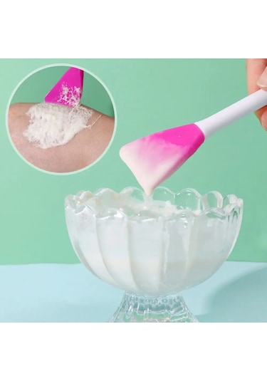 Çift Taraflı Yüz Gözenek Temizleme Ve Maske Kaşığı