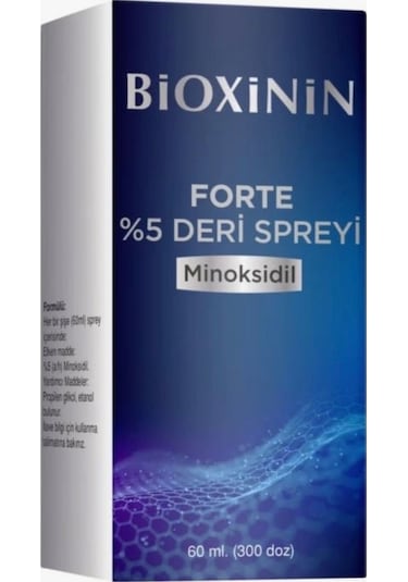 Bioxcin Forte %5 Deri Spreyi 60 ML