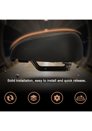 Symbee Konforlu Ve Ergonomik Bisiklet Sele: Geniş Yapı, Şok Emici, Hava Geçirgen, Kolay Kurulum, Siyah Kırmızı Çok Renkli