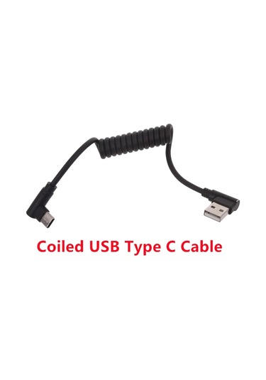 Anatoliadelight60w Hızlı Şarj Kablosu Usb C/usb A/mikro Usb - 90 Derece Sağ Açı Tasarımı, Akıllı Cihazlar İçingökyüzü Mavi 1 8 Metre