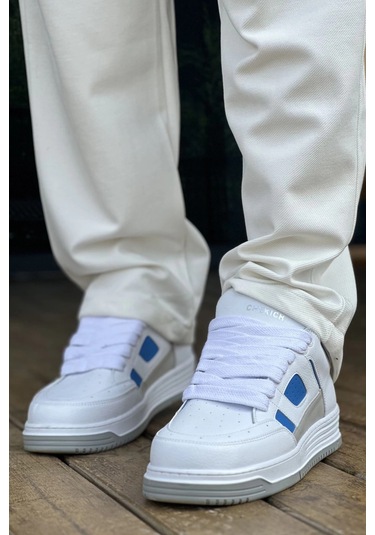 Ch2410 - Cbt Avax Erkek Spor Ayakkabı Beyaz/mavı Çok Renkli Ch2410 - Cbt Avax Erkek Spor Ayakkabı Beyaz/mavı Çok Renkli