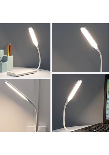 Usb Girişli 14 Ledli 3 Kademeli Dokunmatik Masa/kitap Okuma Lamba Çok Renk