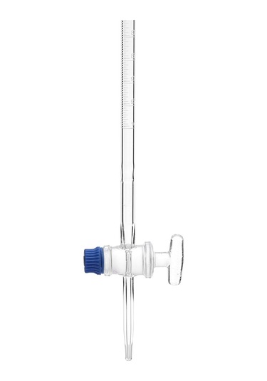 Cam Büret - 10 Ml 0.05 Ml Taksimat Cam Musluk - Class B
