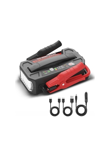 Lokithor J403hd 12v 10.000amp Li-polimer Akıllı Akü + + Led Lamba