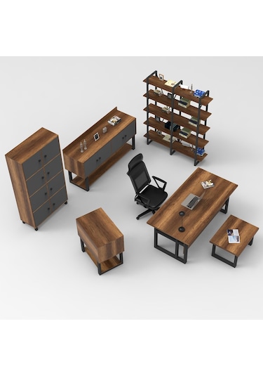 Robinhome Robin Home Vivaldi Abcdef Ofis Büro Masa Takımı Barok