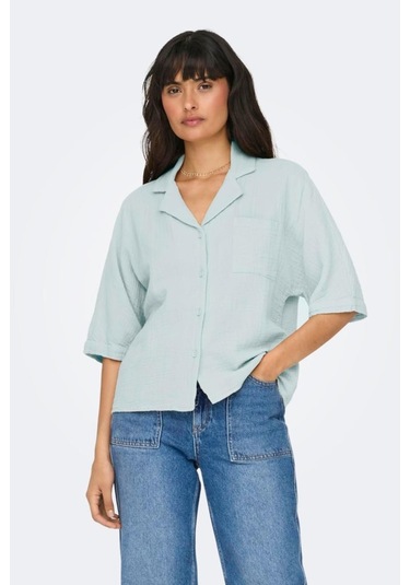 Onlthyra Ss Shırt Noos Wvn Mint Renk