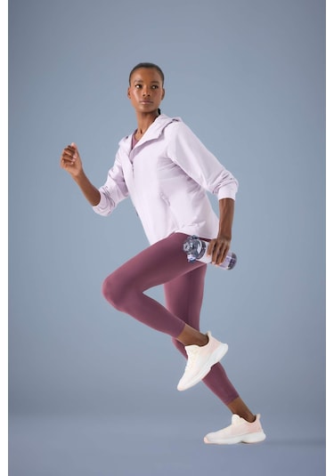 Defacto Defactofit Su İtici Regular Fit Kapüşonlu Fermuarlı Yağmurluk C4952ax25aupr497 Mor