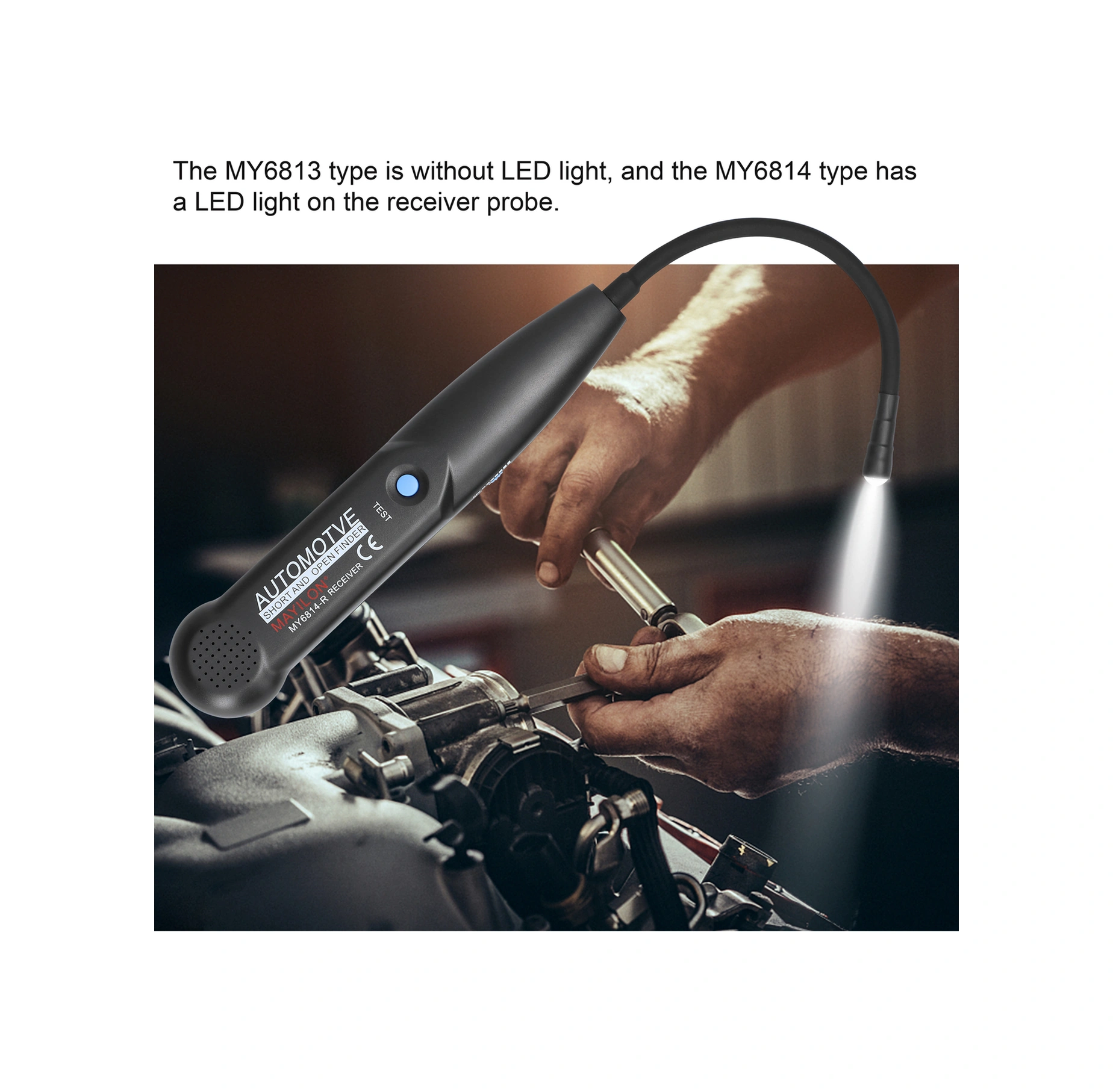 Yifomall My6813 Otomobil Kablosu Arıza Tanı Aleti - Kısa Devre Ve Kesik Tespiti, Dc 42v, Bakıma Uygun, Taşıma Çantası İle Pil Dahil Değil