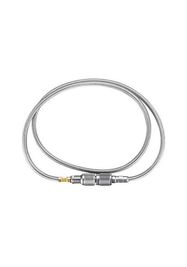 Dancemonkey Campıngmoon Z17 Dış Mekan Ocakları Uzatma Tüpü, Bölünmüş Ocaklar Adaptörü Düz Gaz Bağlantı Teli 100 Gümüş Gümüş