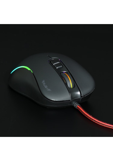 Rush RM13 RGB Aydınlatmalı 2400 DPI Gaming Oyuncu Mouse