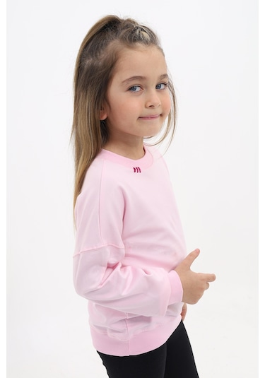 Toontoy Kız Çocuk Sweatshirt Pembe