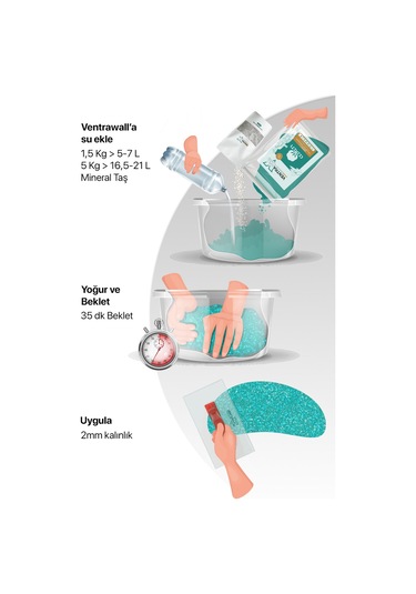 Ventrawall Altın Rengi Doğal Mineralli Taşlar Xs-200-300gr